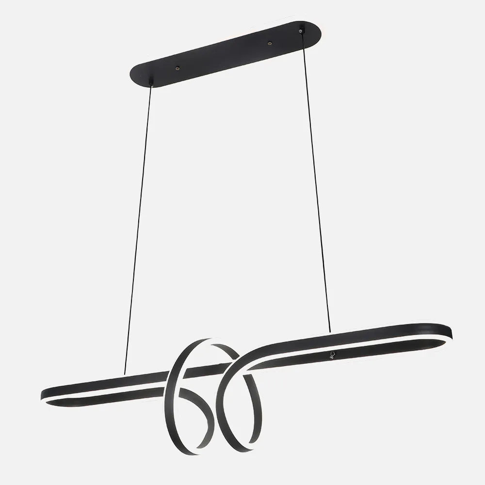 Lámpara de Techo Colgante NANTES Negro 122w 