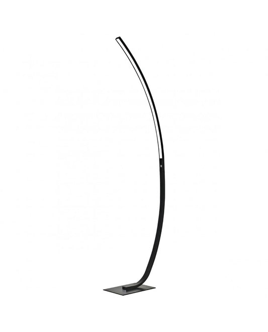 Lámpara PIE DE SALÓN APOLO NEGRO MATE LED 25W 2000LM 4000K