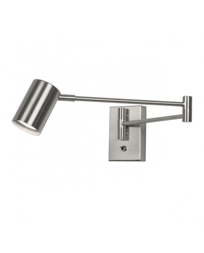 Lámpara de Pared APLIQUE ROMEO METAL NÍQUEL SAT 1 X 50W GU10