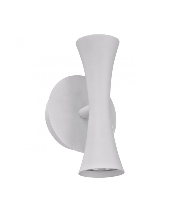 Lámpara de Pared APLIQUE ALDA BLANCO 2 X 50W GU-10