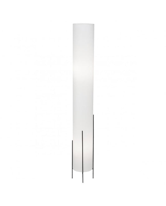 Lámpara PIE DE SALÓN VIRGIL BLANCO 2 X 40W E-27