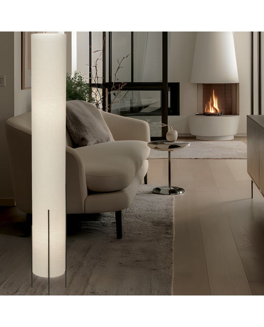 Lámpara PIE SALON VIRGIL TOSTADO 2 X 40W E-27