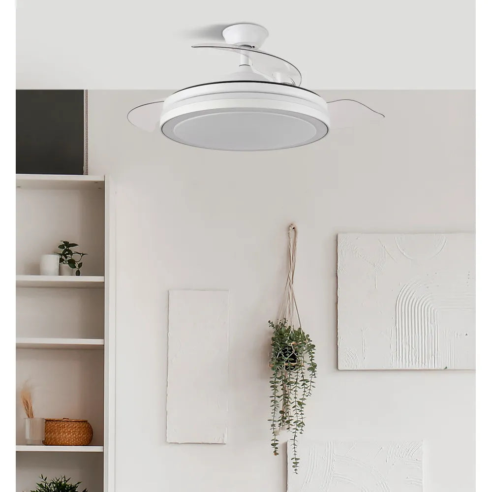 Ventilador Dc Esparta Mini Blanco 72w 6120lm 3asp.